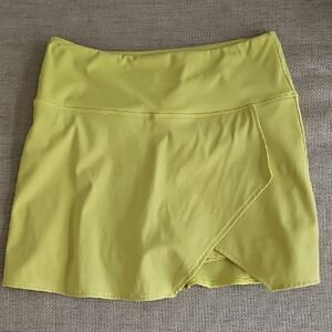 Savvi Yellow Tennis Skort